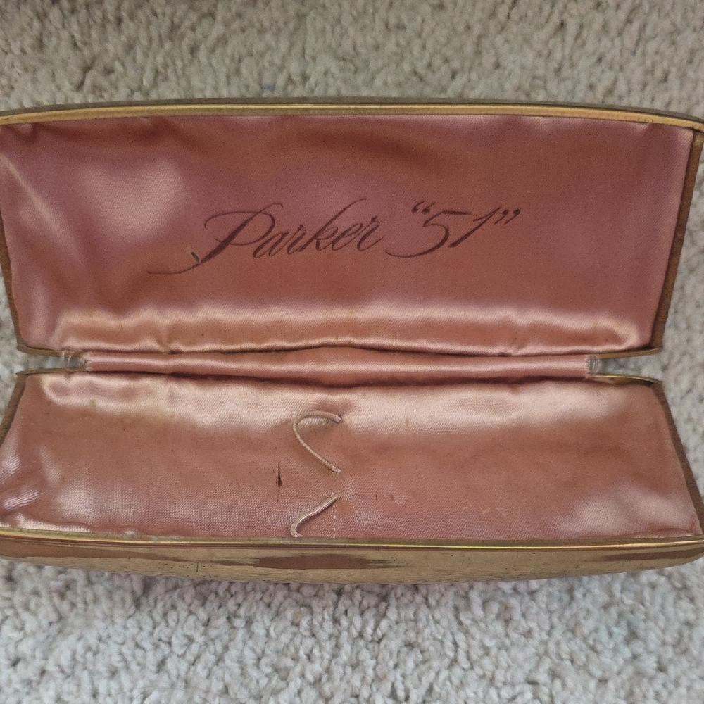 Parker Gold Satin Clutch Bag